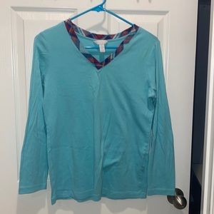 Women’s small Charter Club Intimates flannel pajama set